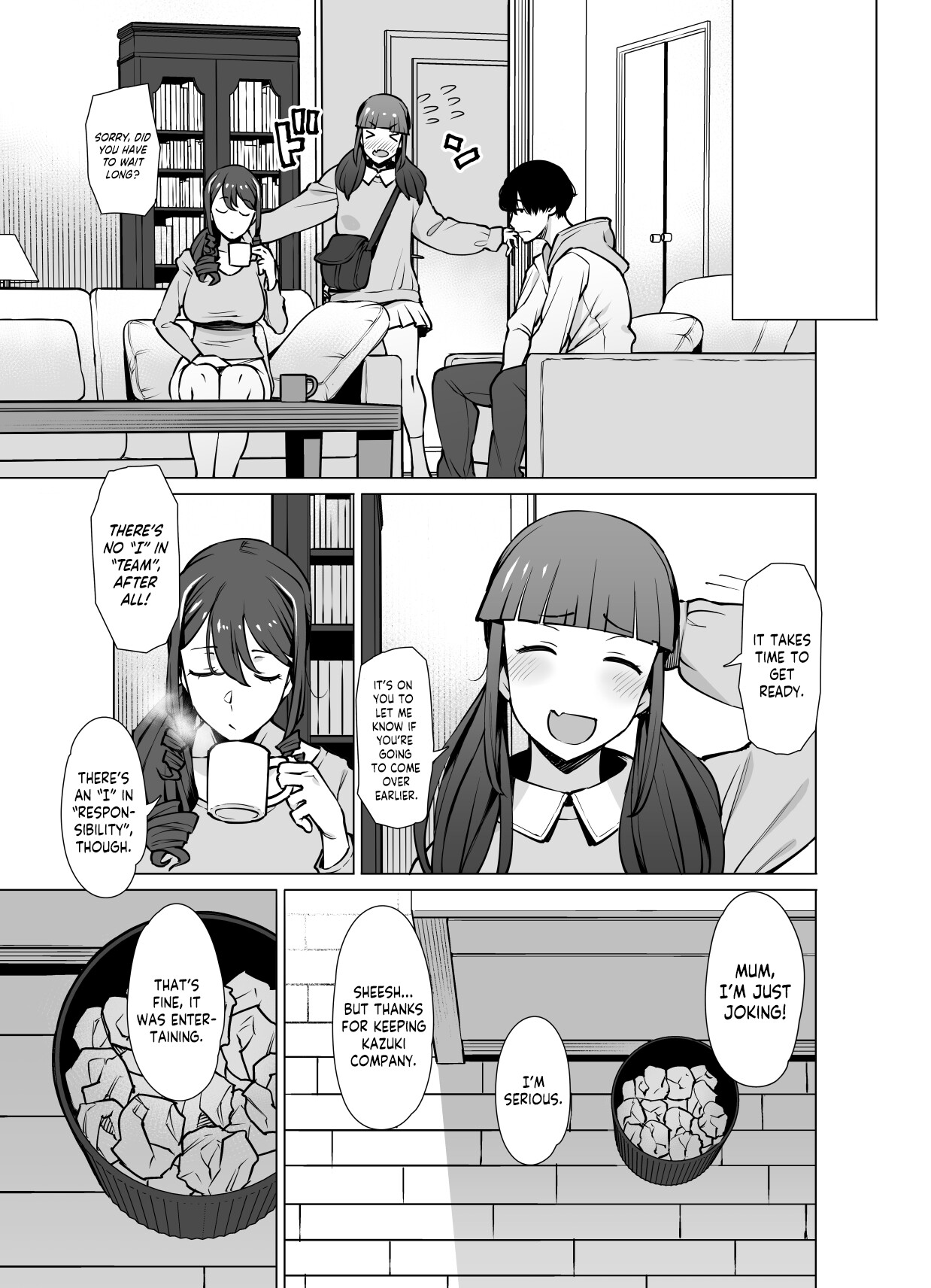 Hentai Manga Comic-Yamazaki Makie (3X Years Old), Becoming Fuck Buddies with her Daughter's Boyfriend-Read-62